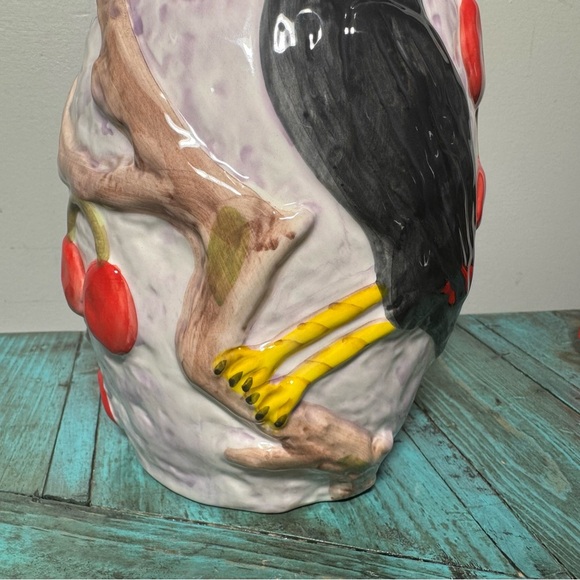 Anthropologie Nathalie Lete Blackbird Cherrie Tree Vase - Picture 11 of 15